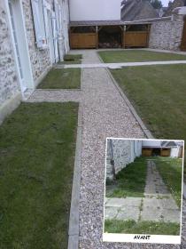Bordures gré kandla et allée (1)