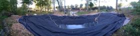 Aménagement bâche bassin EPDM - 2