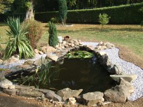 Bassin et aménagement minéral