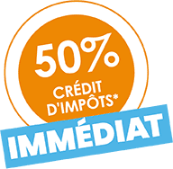 Logo 50% immediat